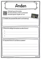 Vorschau - Unterrichtsreihen - Anden Lückentext mit Wortspeicher Hörverstehen und Suchsel - Seite 3
