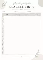 Vorschau - Anderer Materialtyp - Lehrer Schulstart Planer - Seite 2