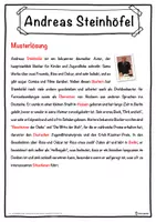 Vorschau - Unterrichtsreihen - Andreas Steinhöfel Lückentext mit Wortspeicher Hörverstehen und Suchsel - Seite 2