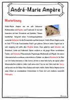 Vorschau - Unterrichtsreihen - André-Marie Ampère Lückentext mit Wortspeicher Hörverstehen und Suchsel - Seite 2
