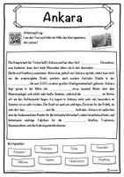 Vorschau - Unterrichtsreihen - Ankara Lückentext mit Wortspeicher Hörverstehen und Suchsel - Seite 1