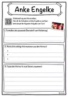 Vorschau - Unterrichtsreihen - Anke Engelke Lückentext mit Wortspeicher Hörverstehen und Suchsel - Seite 3