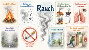 Vorschau - Arbeitsblätter - Arbeitsblatt "Rauch" + Onlineübung & MP3 + Infografik - Seite 3