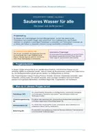 Vorschau - Arbeitsblätter - Trennverfahren - Design Thinking Projekt - Sauberes Wasser - Seite 1