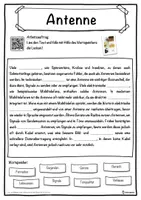 Vorschau - Unterrichtsreihen - Antenne Lückentext mit Wortspeicher Hörverstehen und Suchsel - Seite 1