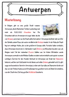 Vorschau - Unterrichtsreihen - Antwerpen Lückentext mit Wortspeicher Hörverstehen und Suchsel - Seite 2