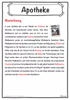 Vorschau - Unterrichtsreihen - Apotheke Lückentext mit Wortspeicher Hörverstehen und Suchsel - Seite 2