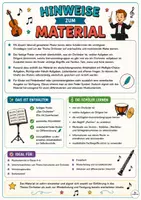 Vorschau - Arbeitsblätter - Poster "Das Orchester" mit Arbeitsblatt - Musik Jg.4-6 - Seite 1