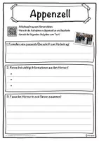 Vorschau - Unterrichtsreihen - Appenzell Lückentext mit Wortspeicher Hörverstehen und Suchsel - Seite 3