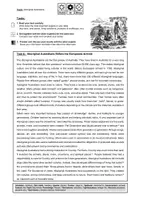 Vorschau - Unterrichtsreihen - Gruppenpuzzle: Aboriginal Australians (Einstiegsmaterial) - Deckblatt