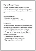Vorschau - Arbeitsblätter - Fußball Weltmeisterschaft - Bewegtes Rechnen (ZR 100) - Seite 1