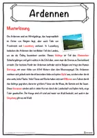 Vorschau - Unterrichtsreihen - Ardennen Lückentext mit Wortspeicher Hörverstehen und Suchsel - Seite 2