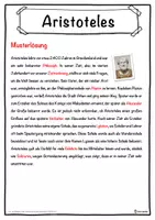 Vorschau - Unterrichtsreihen - Aristoteles Lückentext mit Wortspeicher Hörverstehen und Suchsel - Seite 2