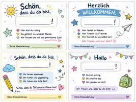 Vorschau - Anderer Materialtyp - Willkommen in Klasse 5! – Das große Karten-Bundle für einen gelungenen Schulstart - Seite 1