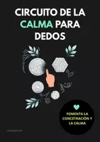 Vista previa - Manualidades / Dibujos para colorear - Circuito de la Calma para dedos | Actividad sensorial TEA -TDAH - Portada