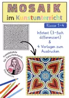 Vorschau - Arbeitsblätter - Mosaik im Kunstunterricht - Einführungsstunde - Deckblatt