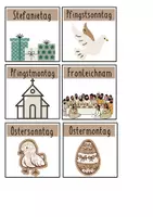 Vorschau - Poster - Tafelkalender (Tage, Monate, Ferienüberblick, Wetterkarten) - Seite 3