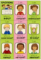 Vorschau - Spiele - Emotions and Feelings Englisch – Gefühle, Emotionen, Feelings Vocabulary, Wortschatz, Hörverstehen, Speaking | I Have Who Has, Wortschatzspiel, Kartenspiel 3., 4., 5., 6. Klasse, Grundschule, Sekundarstufe - Seite 2