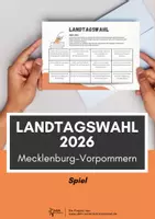 Vorschau - Arbeitsblätter - Sparpaket: Landtagswahl Mecklenburg-Vorpommern 2026 - mit Erklärvideo, Audios, Spielen und Arbeitsblättern ab Klasse 9 - Seite 1