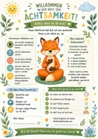 Vorschau - Arbeitsblätter - Ich lerne Achtsamkeit - Achtsamkeits - Arbeitsbuch für Kinder - 36 Seiten PDF Download - Gefühle, Sinne, Atem, Entspannung - Seite 2