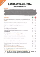 Vorschau - Arbeitsblätter - Landtagswahl Mecklenburg-Vorpommern 2026: Quiz - Richtig oder falsch? (ab Klasse 9) - Seite 2