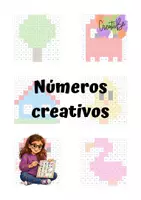 Vista previa - Hojas de trabajo - Números creativos: pintando y aprendiendo - Portada