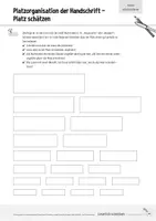 Vorschau - Arbeitsblätter - Leserlich schreiben - Texte strukturieren - Seite 3