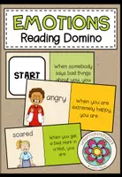 Vorschau - Spiele - EMOTIONS and FEELINGS - Reading Domino (2-fach differenziert) - Deckblatt