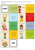 Vorschau - Spiele - EMOTIONS and FEELINGS - Reading Domino (2-fach differenziert) - Seite 3