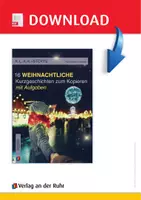 Vorschau - Arbeitsblätter - 16 weihnachtliche Kurzgeschichten zum Kopieren | mit Aufgaben: Klasse 7-10 - Seite 1