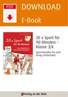 Vorschau - Stundenentwürfe - 20 x Sport für 90 Minuten – Klasse 3/4: Sportstunden fix und fertig vorbereitet - Seite 1