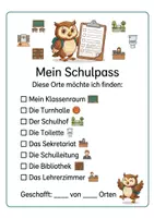 Vorschau - Stationenlernen - Schlauis Schulhausrallye – 18 Stationen für Einschulung & erste Schultage | Schulhaus-Rallye mit Urkunde - Seite 2
