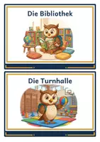 Vorschau - Stationenlernen - Schlauis Schulhausrallye – 18 Stationen für Einschulung & erste Schultage | Schulhaus-Rallye mit Urkunde - Seite 3