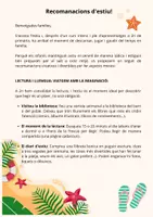 Vista previa - Hojas de trabajo - Paquet de materials d'estiu - Portada