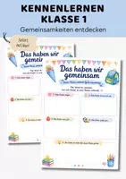 Vorschau - Spiele - Willkommenspaket Klasse 1 | Schulanfang 1. Klasse | Material Einschulung | erster Schultag Grundschule - Seite 3