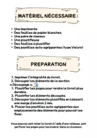 Aperçu - Feuilles d'exercices - Livret éducatif nomade – Le Printemps 🌸 - Page 1