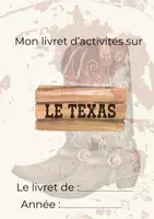 Aperçu - Feuilles d'exercices - Le Texas - Livret d'activités - Page de couverture