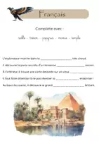 Aperçu - Feuilles d'exercices - L'Egypte - Livret d'activités - Page 3