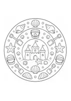anteprima - Giochi - Mandala estivi da colorare - Pagina 2