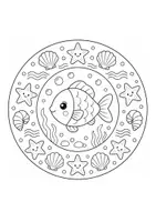 anteprima - Giochi - Mandala estivi da colorare - Pagina 3