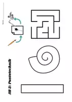 Vorschau - Arbeitsblätter - Pustetechnik: Stationenarbeit (Kunst) - Seite 2