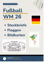 Vorschau - Poster - WM 2026 - Paket (Bildkarten, Steckbriefe zu allen Ländern, Flaggen) - Deckblatt