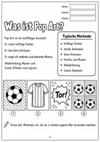 Vorschau - Mal- und Bastelvorlagen - Fußball-WM 2026 | Pop Art - Seite 2