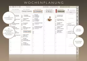 Vorschau - Lehrpläne/Lehrermaterial - *NEU* DIGITALER LEHRERPLANER 26/27 | 10 Std. | 12 Kl. | 35 SuS - Seite 1