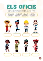 Vista previa - Hojas de trabajo - VOCABULARI SOBRE ELS OFICIS - Portada