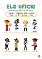 Vista previa - Hojas de trabajo - VOCABULARI SOBRE ELS OFICIS - página 1