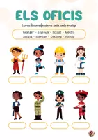 Vista previa - Hojas de trabajo - VOCABULARI SOBRE ELS OFICIS - página 2