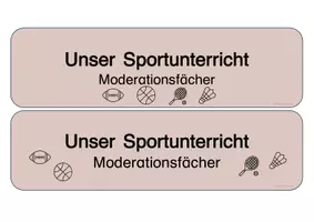 Vorschau - Präsentationen/Tafelbilder - Moderationsfächer für den Sportunterricht - Seite 2