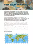 Vorschau - Stundenentwürfe - Orientierung in der Welt - Das Gradnetzt der Erde - Seite 1