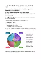 Vorschau - Stundenentwürfe - Orientierung in der Welt - Das Gradnetzt der Erde - Seite 2